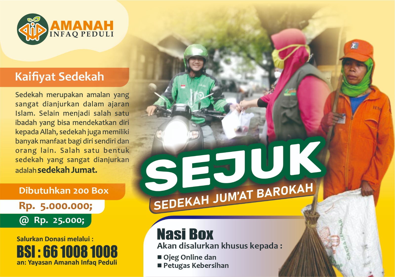 JUM'AT BERKAH - SEDEKAH JUM'AT BAROKAH